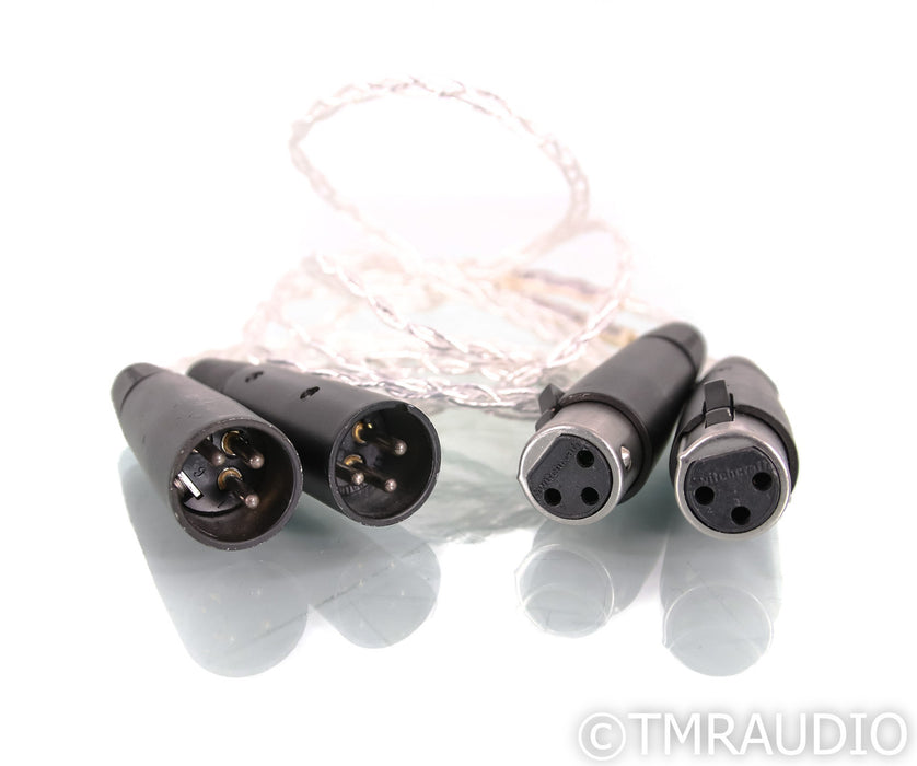 Kimber Kable KCAG XLR Cables; 1m Pair Balanced Interconnects
