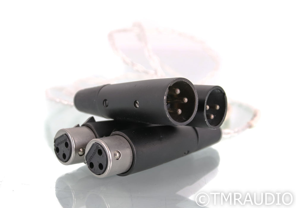 Kimber Kable KCAG XLR Cables; 1m Pair Balanced Interconnects