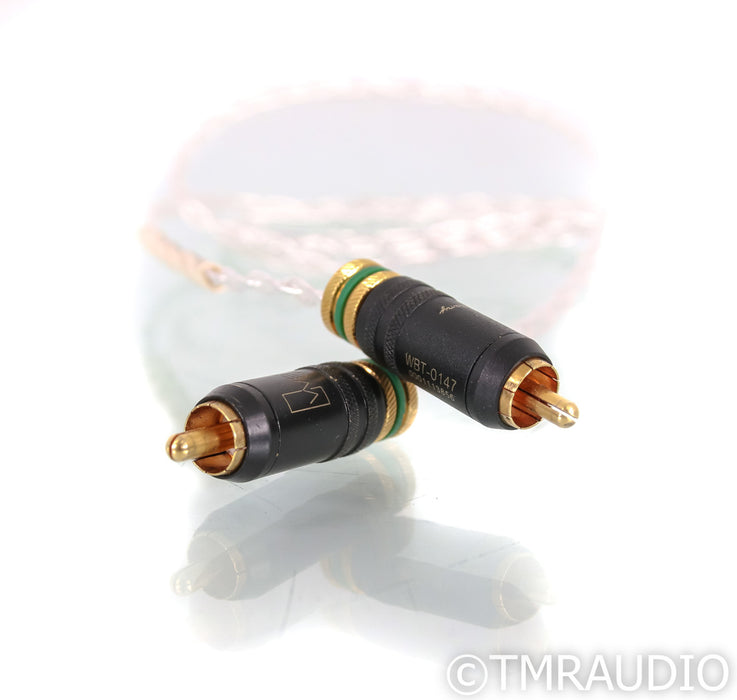 Kimber Kable KCAG RCA Cable; Single 1m Interconnect