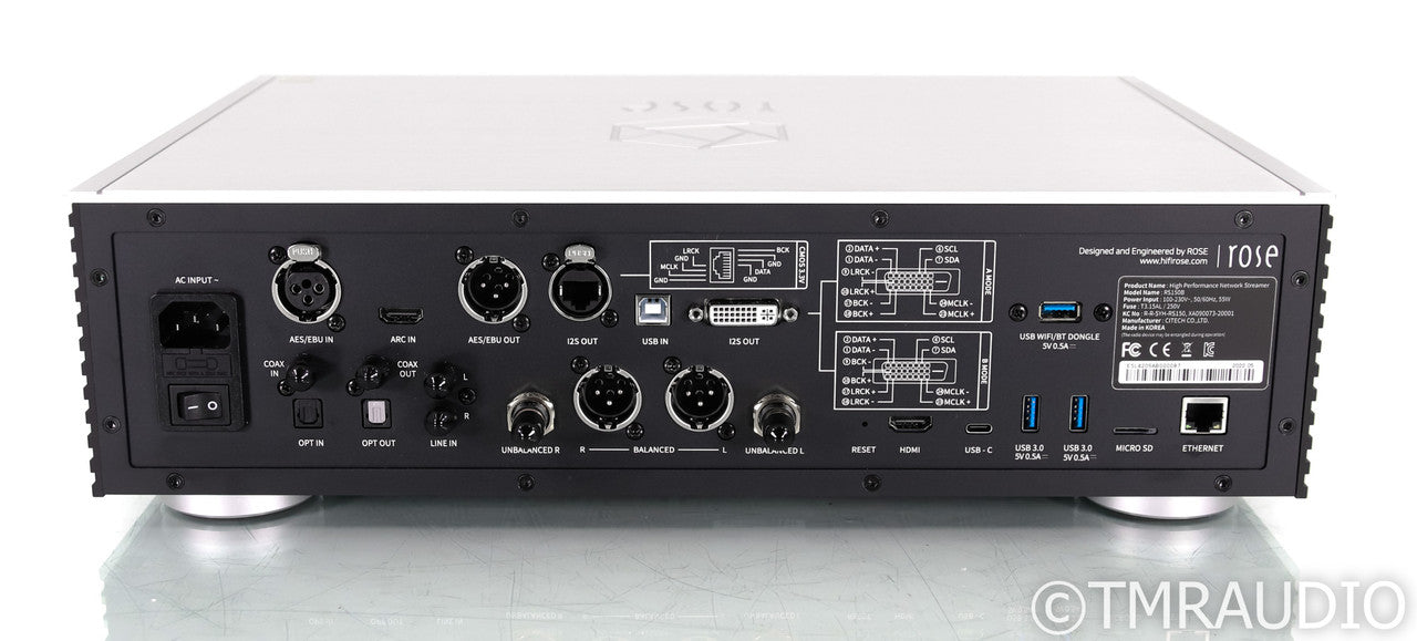 HiFi Rose RS150B Reference Netwrok Streamer; Silver (Open Box)