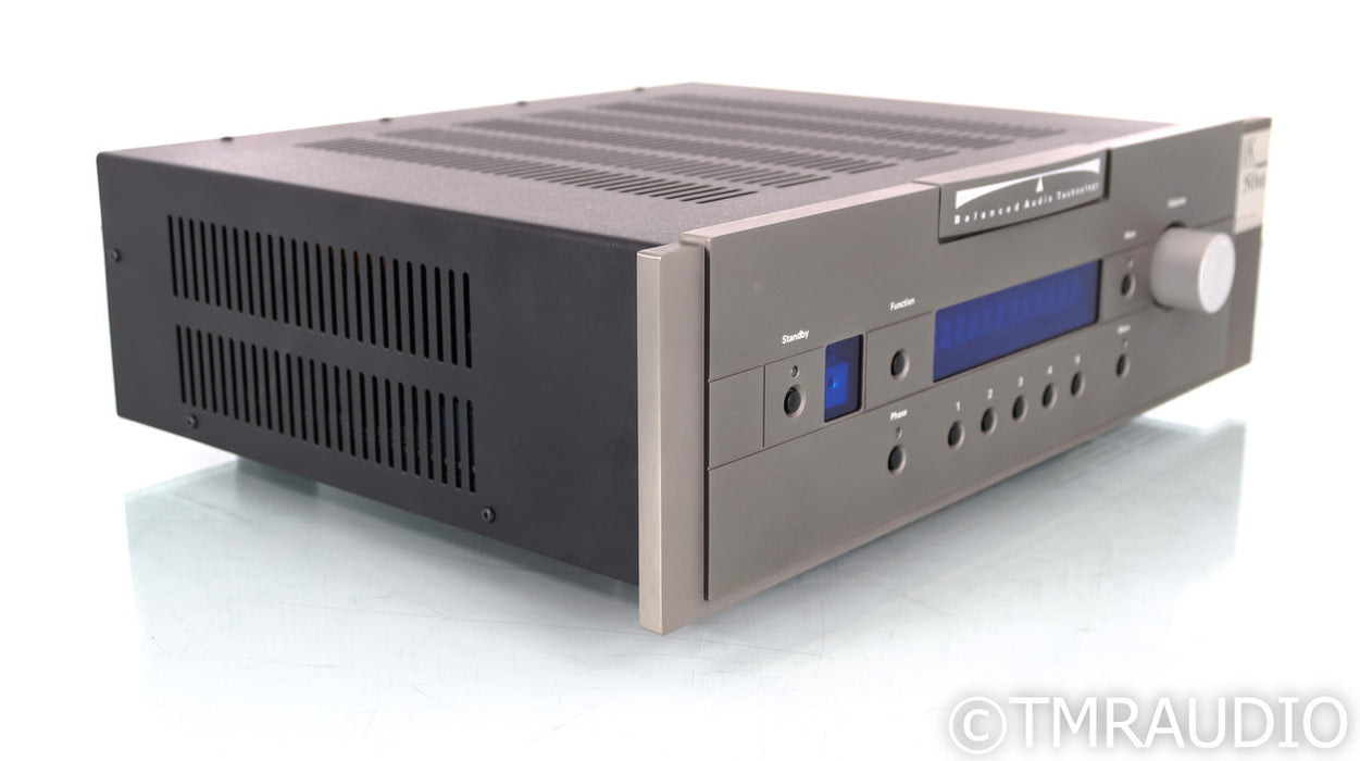 BAT VK-50SE Stereo Balanced Tube Preamplifier; Black; Remote