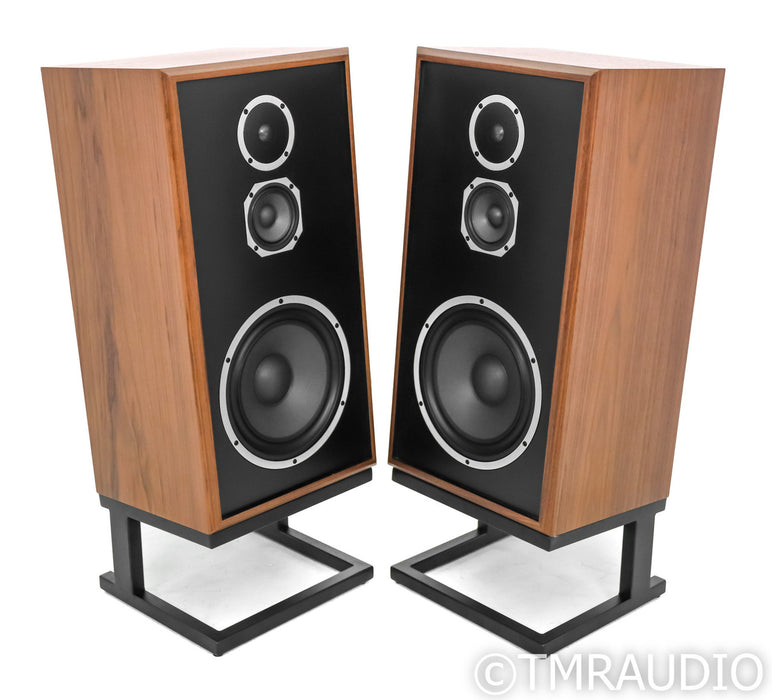KLH Model Five Bookshelf Speakers; Pair w/ Stands (Open Box)