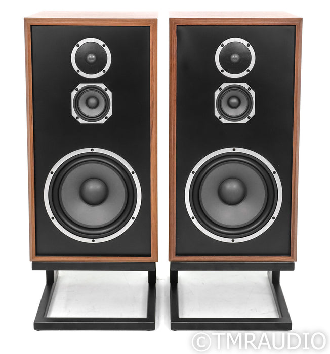 KLH Model Five Bookshelf Speakers; Pair w/ Stands (Open Box)