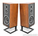 KLH Model Five Bookshelf Speakers; Pair w/ Stands (Open Box)