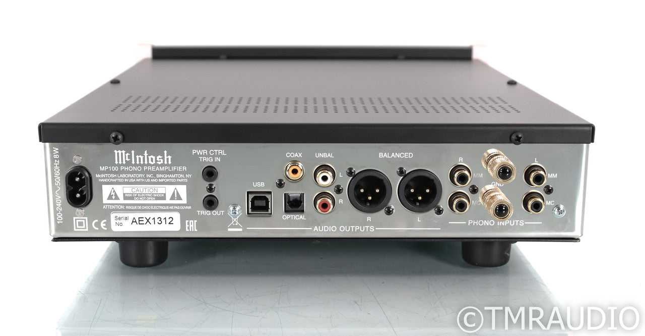 McIntosh MP100 MM / MC Phono Preamplifier; MP-100; A/D Converter