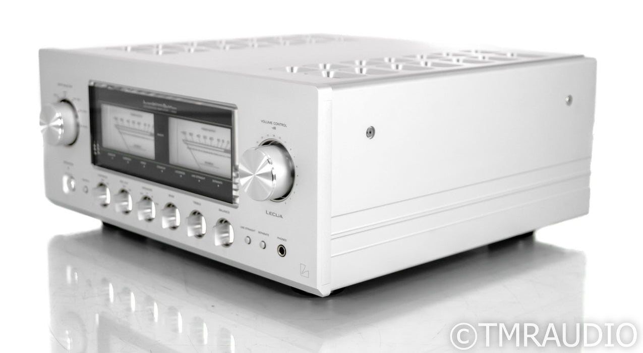 Luxman C-509X Stereo Integrated Amplifier; L509X; Remote; Silver; MM / MC Phono
