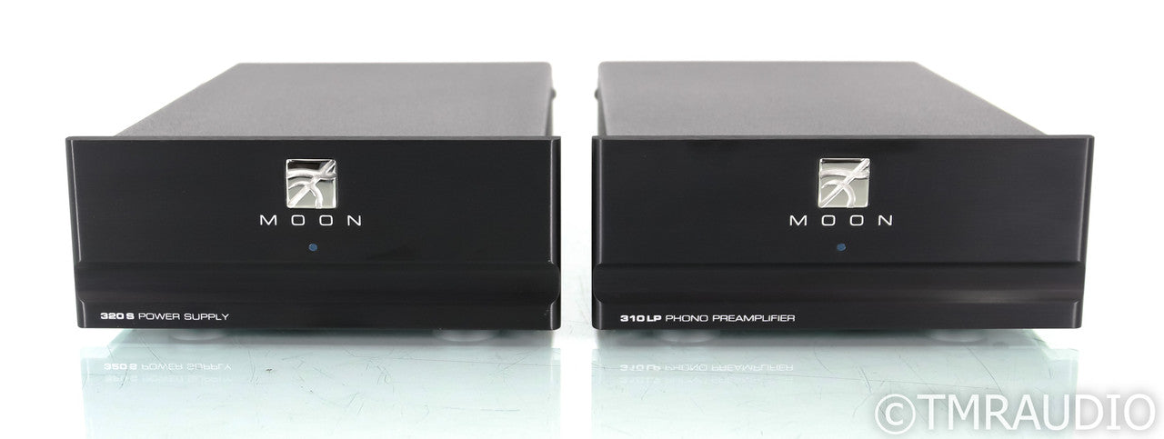 Simaudio Moon 310LP MM / MC Phono Preamplifier; 320S Power Supply; Black