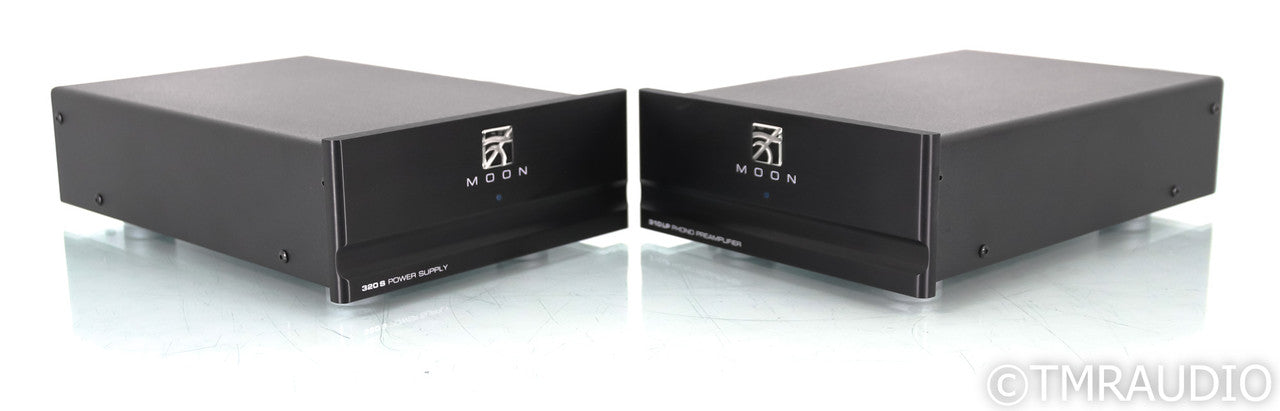 Simaudio Moon 310LP MM / MC Phono Preamplifier; 320S Power Supply; Black