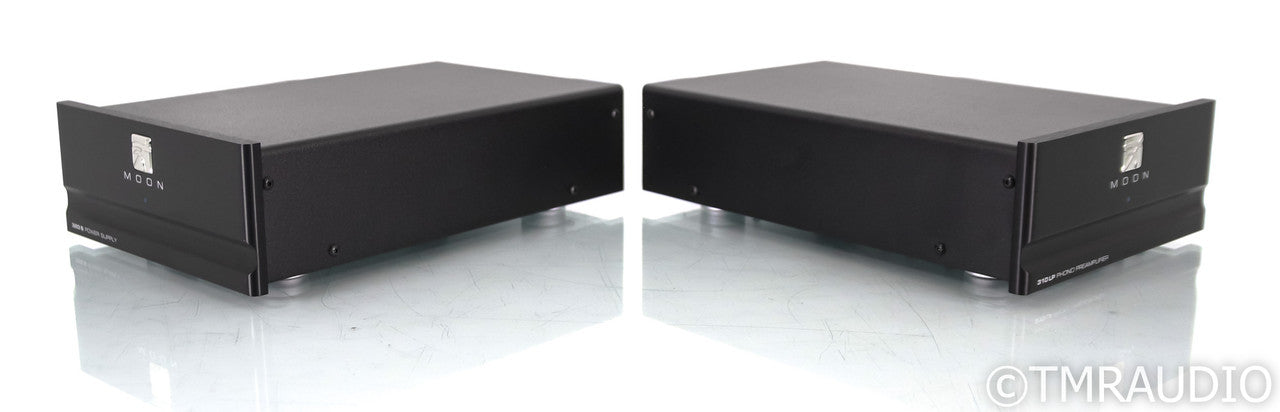 Simaudio Moon 310LP MM / MC Phono Preamplifier; 320S Power Supply; Black