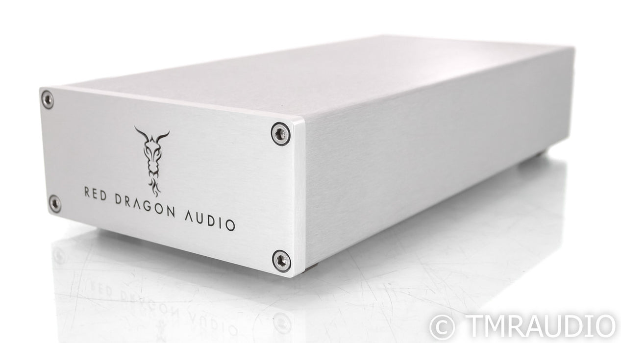 Red Dragon Audio S500 Stereo Power Amplifier; Silver; S-500
