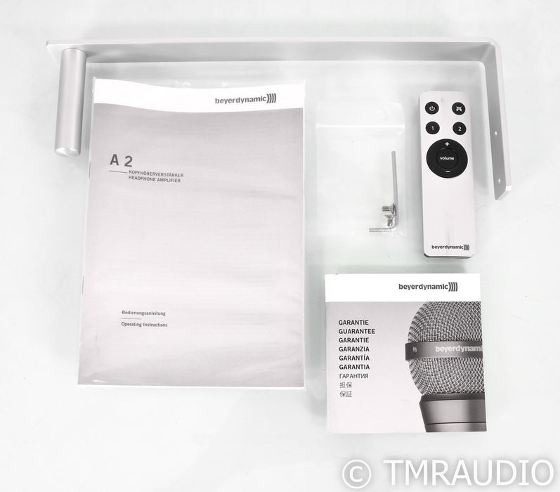 Beyerdynamic A2 Headphone Amplifier / Stand; Remote; Silver; A-2