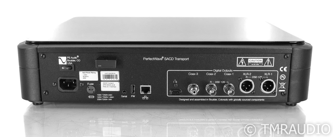 PS Audio PerfectWave SACD Transport; Remote; Black (Used)