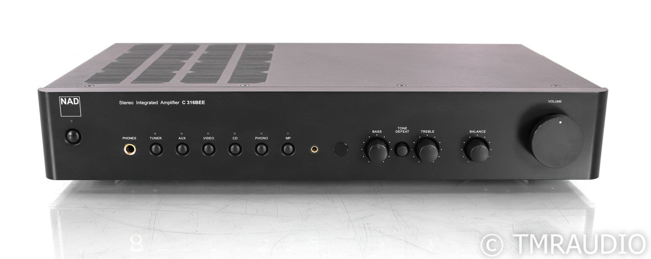 NAD C316BEE V2 Stereo Integrated Amplifier; C316BEE; MM Phono; Remote