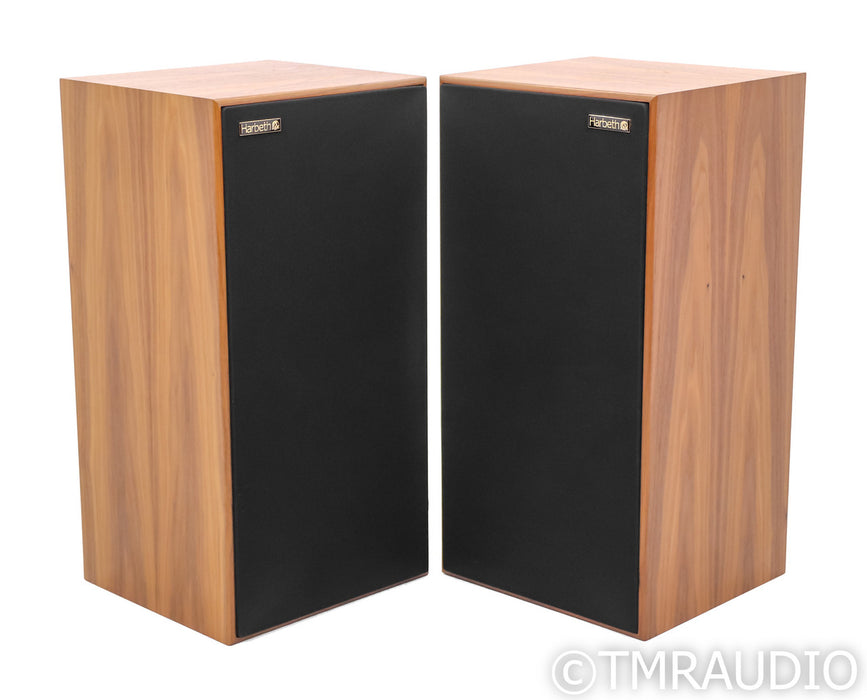 Harbeth Super HL5 Plus 40th Anniversary Bookshelf Speakers; Walnut Pair; SHL5+