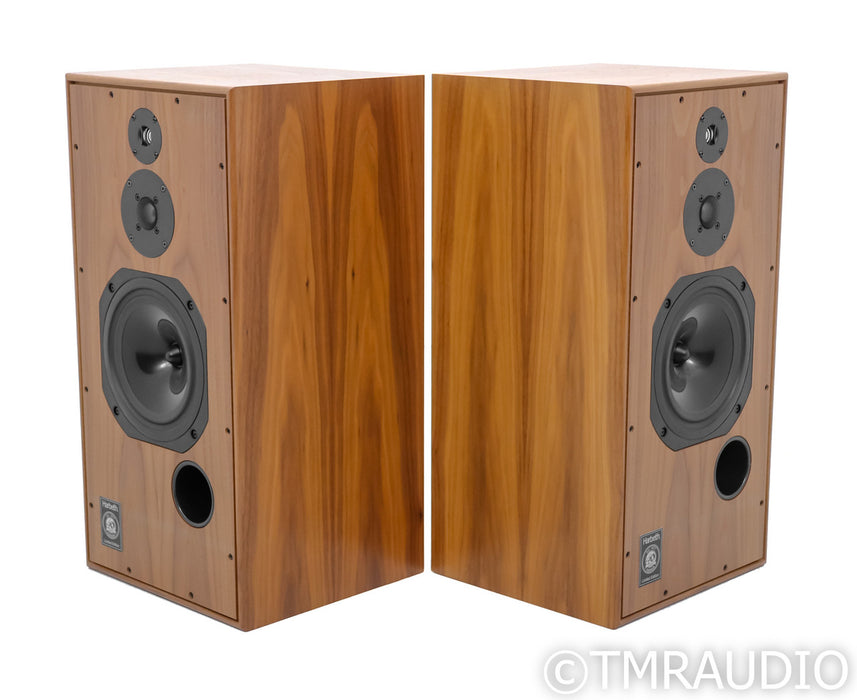 Harbeth Super HL5 Plus 40th Anniversary Bookshelf Speakers; Walnut Pair; SHL5+
