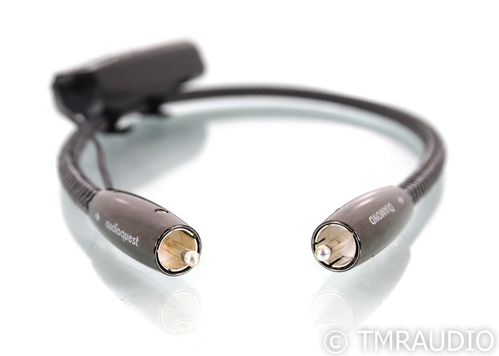 AudioQuest Diamond RCA Digital Coaxial Cable; Single 0.75m Interconnect; 72v DBS