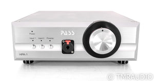 Pass Labs HPA-1 Headphone Amplifier; HPA1; Silver