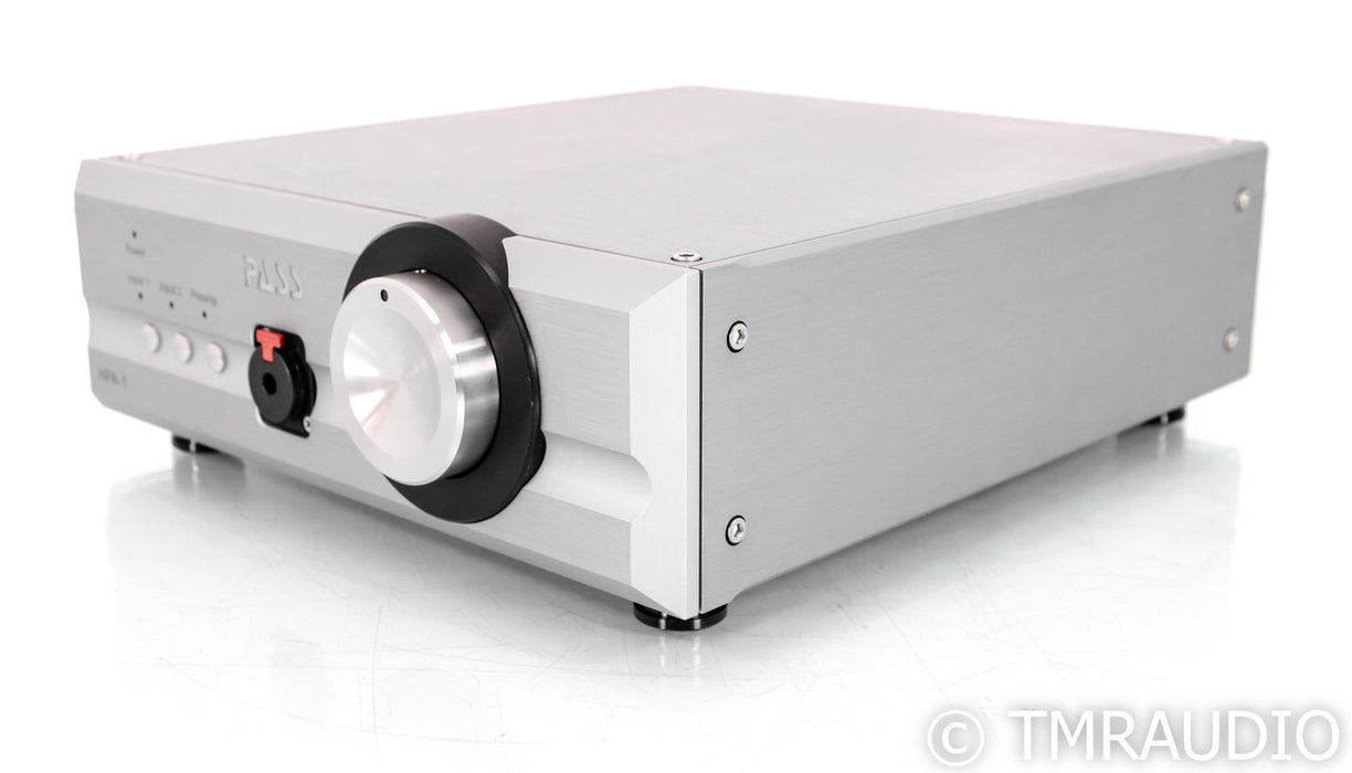 Pass Labs HPA-1 Headphone Amplifier; HPA1; Silver