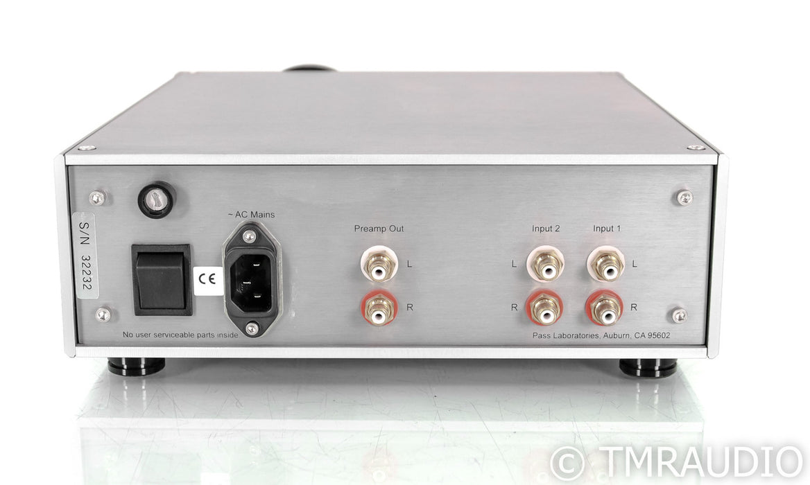 Pass Labs HPA-1 Headphone Amplifier; HPA1; Silver