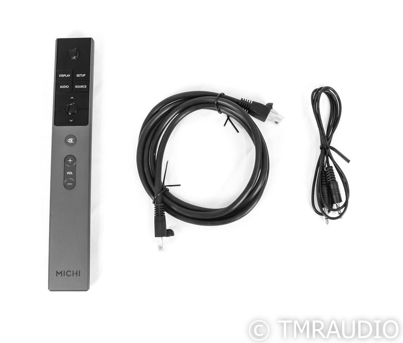 Michi S5 Stereo Power Amplifier; Remote; S-5
