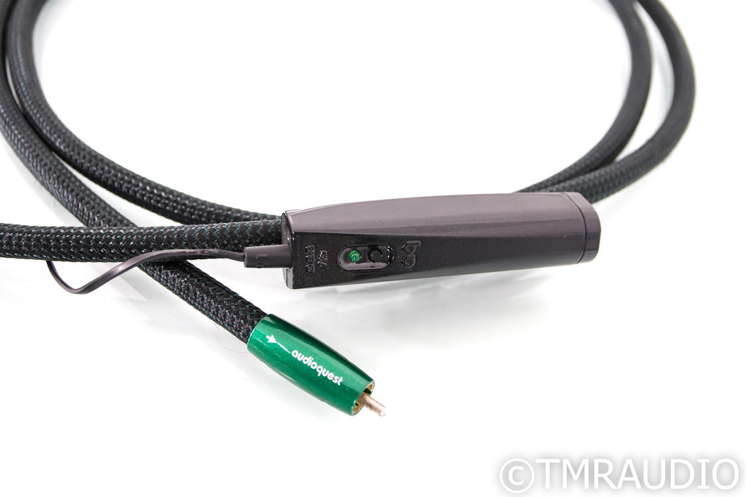 Audioquest Earth RCA Cables; 2m Pair Interconnects; 72v DBS