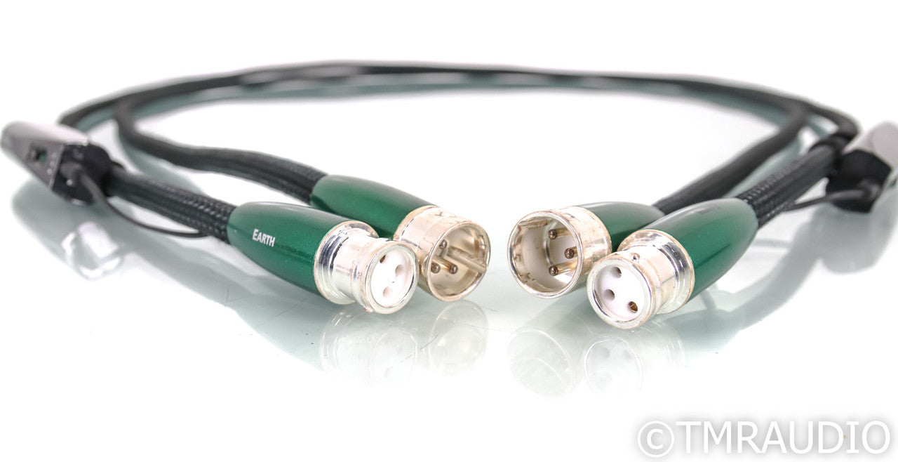 Audioquest Earth XLR Cables; 2m Pair Balanced Interconnects; 72v DBS