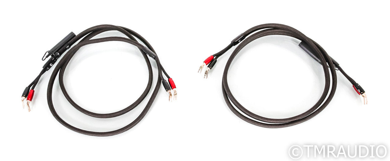 Audioquest Castle Rock Speaker Cables; 8ft Pair; 72v DBS