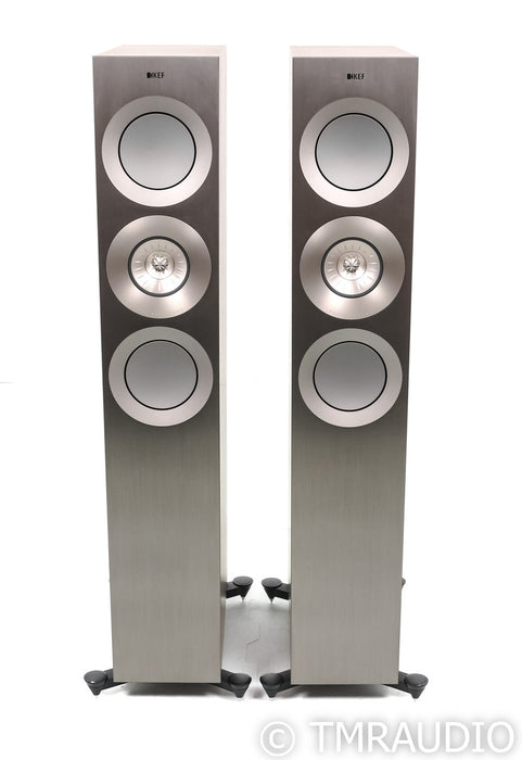 KEF Reference 3 Floorstanding Speakers; Silver Walnut Pair