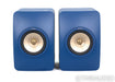 KEF LS50 Meta Bookshelf Speakers; Royal Blue Pair