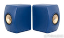 KEF LS50 Meta Bookshelf Speakers; Royal Blue Pair