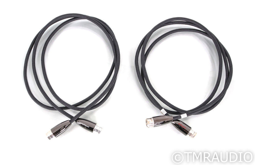 Audioquest Yukon XLR Cables; 2m Pair Balanced Interconnects; 72v DBS