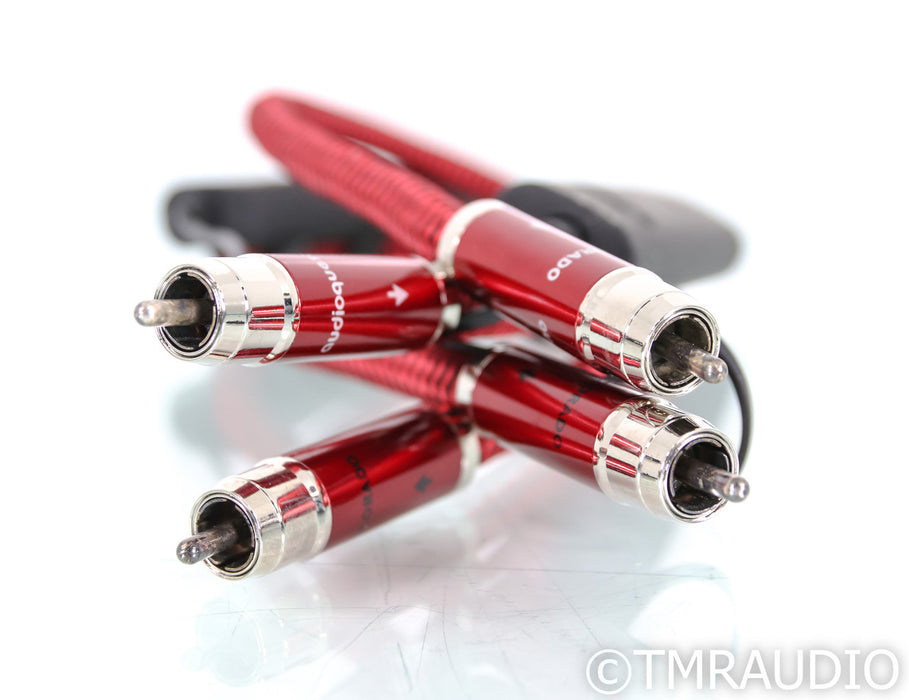 AudioQuest Colorado RCA Cables; 0.5m Pair Interconnects; 72v DBS