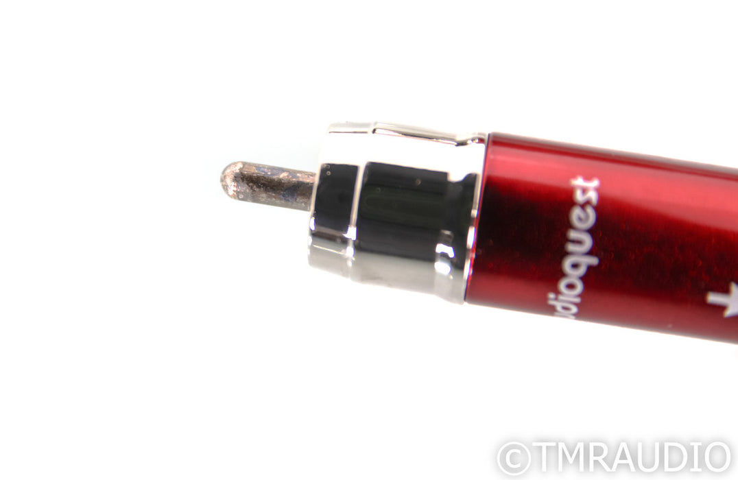 AudioQuest Colorado RCA Cables; 0.5m Pair Interconnects; 72v DBS