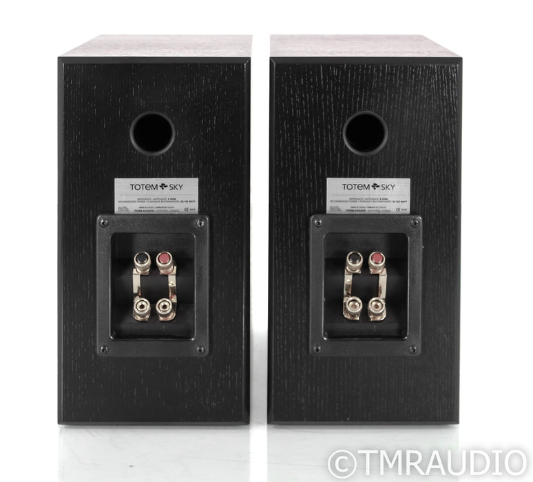 Totem Acoustics Sky Bookshelf Speakers; Black Pair