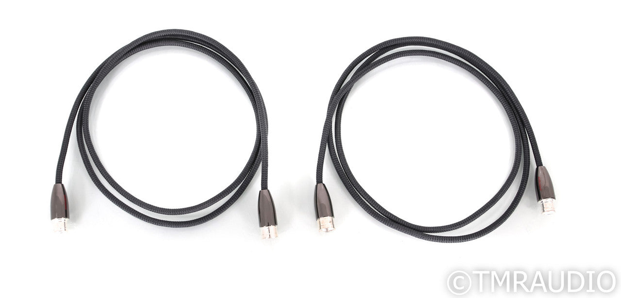 Audioquest Yukon XLR Cables; 2m Balanced Interconnects; 72v DBS;