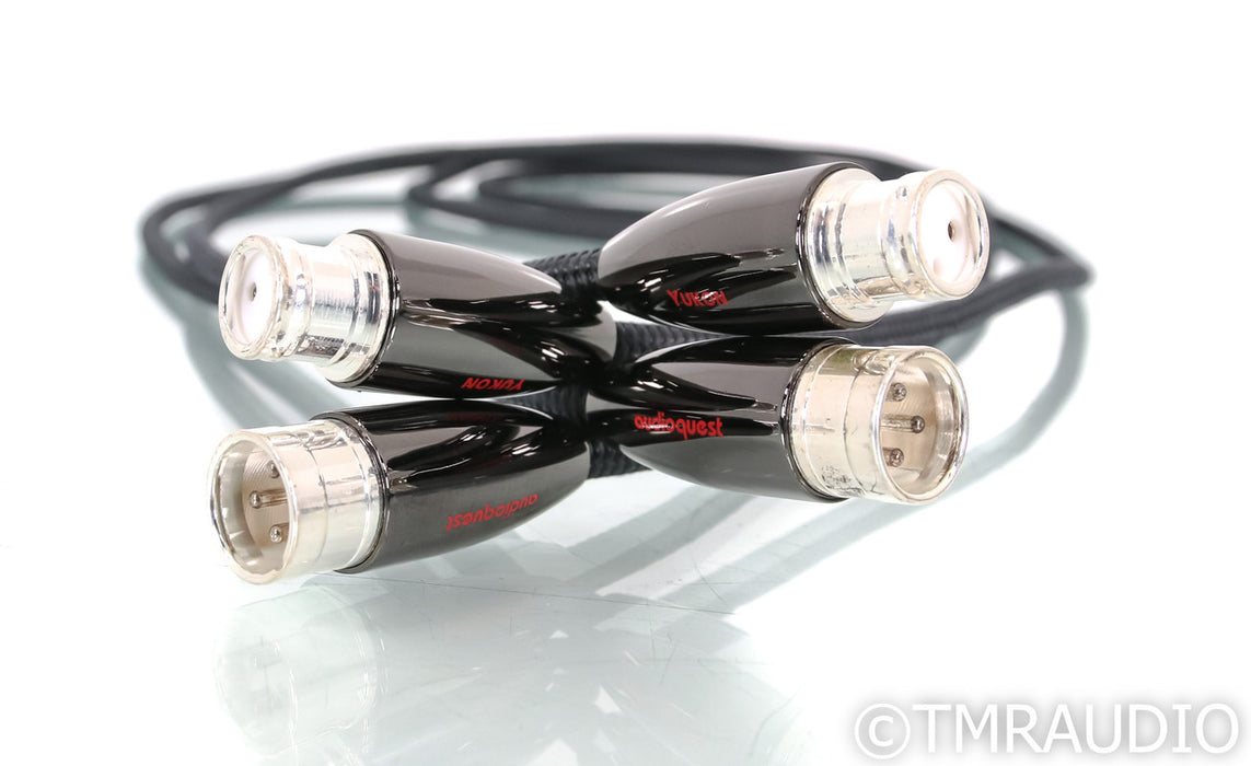 Audioquest Yukon XLR Cables; 2m Balanced Interconnects; 72v DBS;