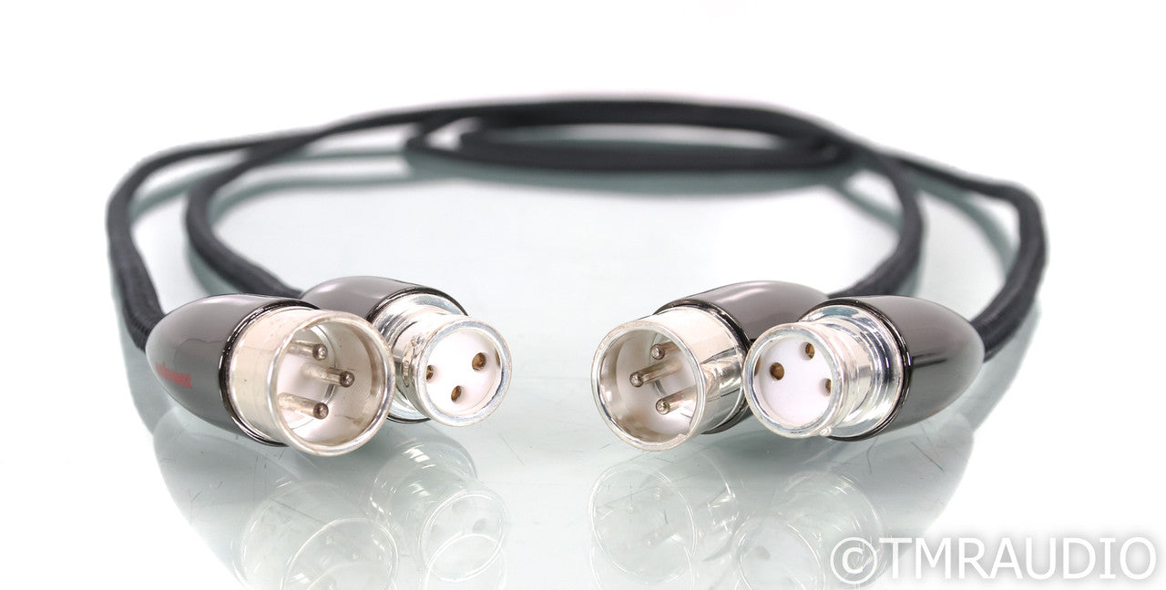 Audioquest Yukon XLR Cables; 2m Balanced Interconnects; 72v DBS;