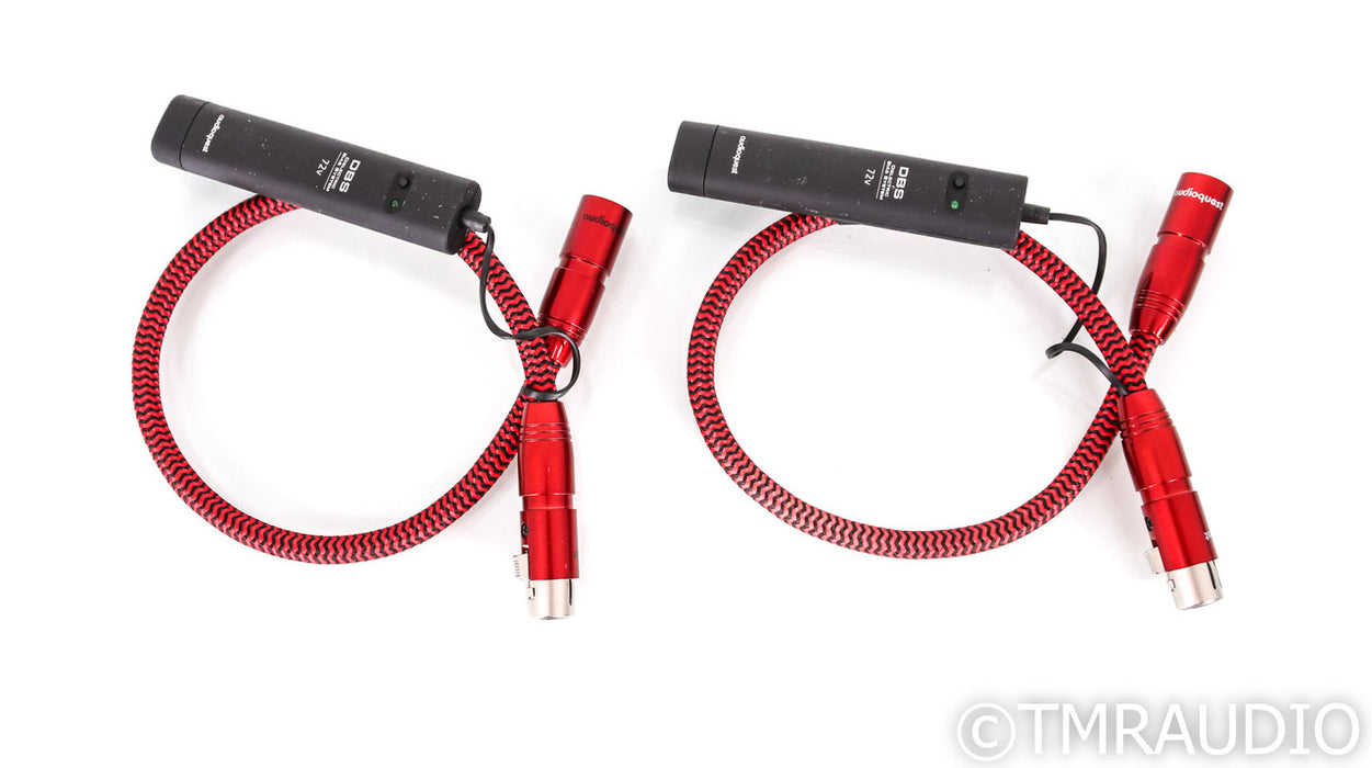 AudioQuest Colorado XLR Cables; 0.5m Pair Balanced Interconnects