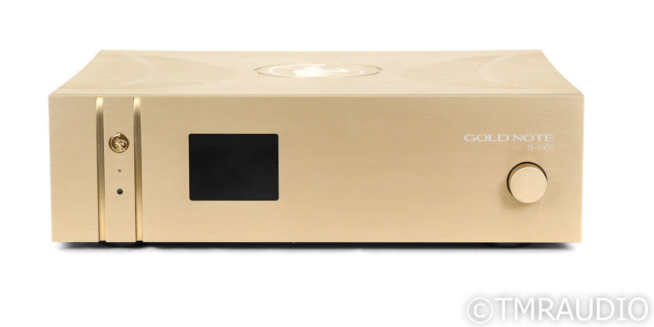 Gold Note IS-1000 Integrated Amplifier & Streamer; Gold (No Remote)