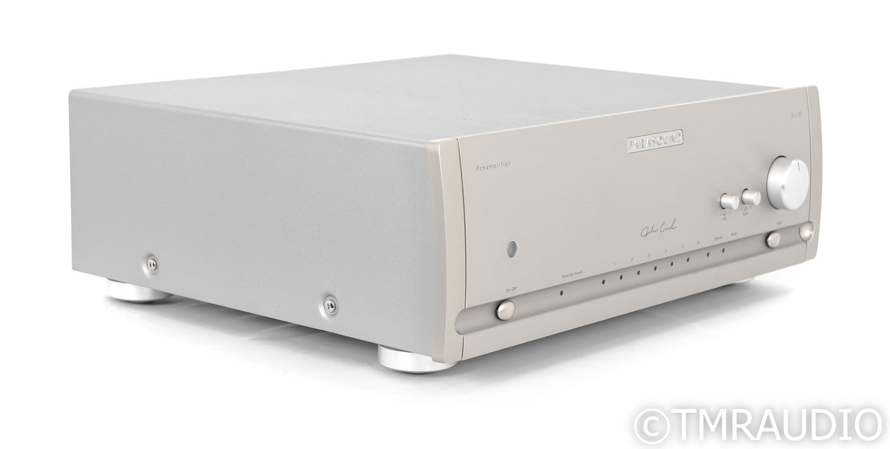 Parasound JC2 BP Stereo Preamplifier; Silver; Remote