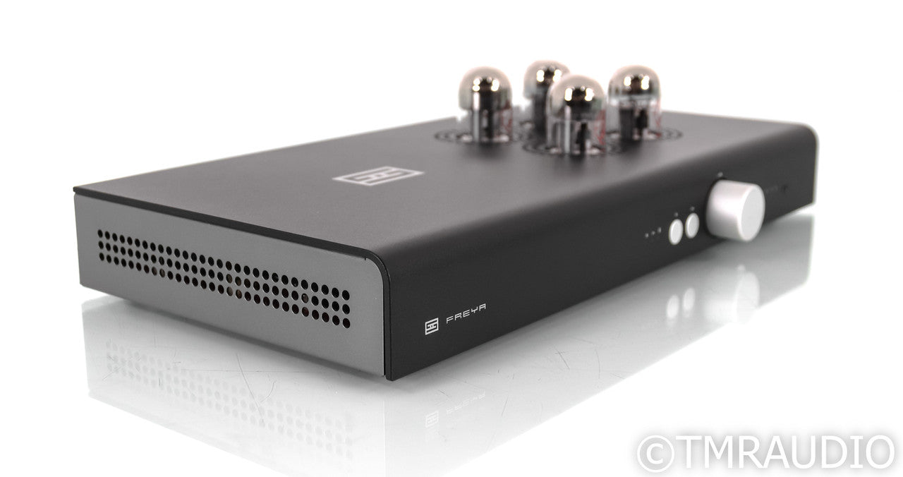 Schiit Freya+ Stereo Tube Hybrid Preamplifier; Remote; Black