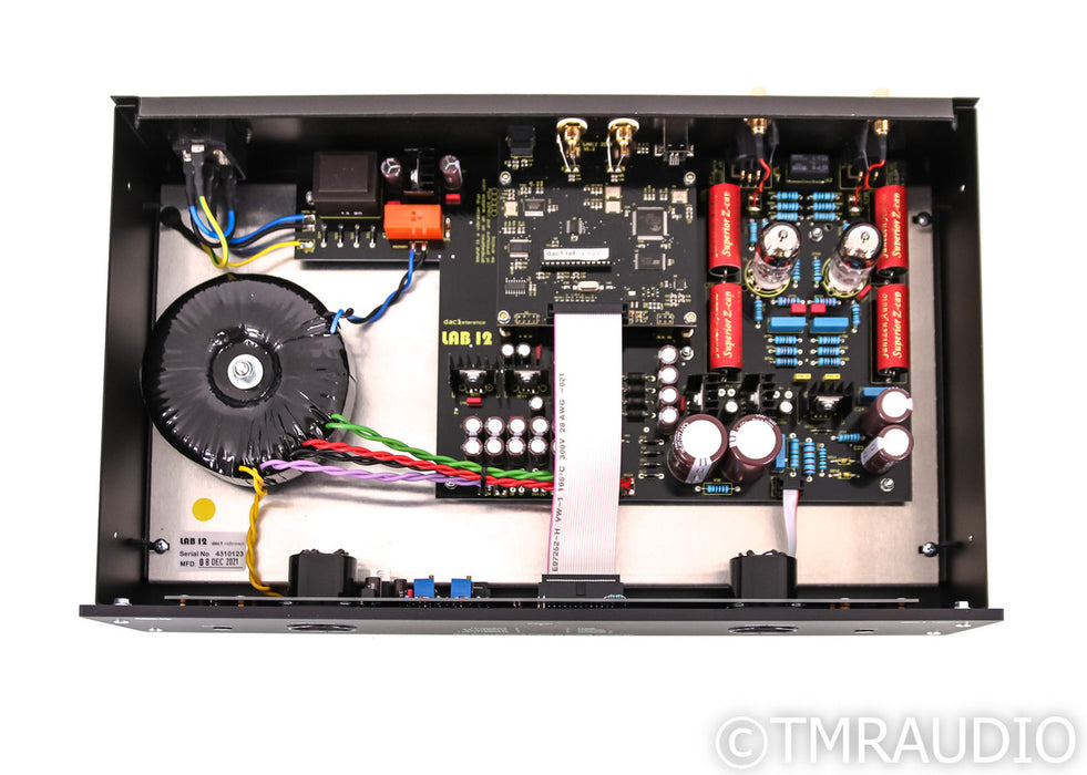 Lab12 dac1 reference Tube DAC; D/A Converter; Black (Open Box)