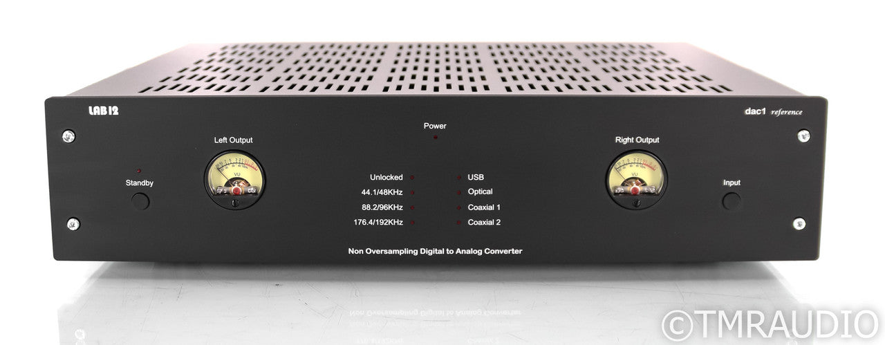 Lab12 dac1 reference Tube DAC; D/A Converter; Black (Open Box)