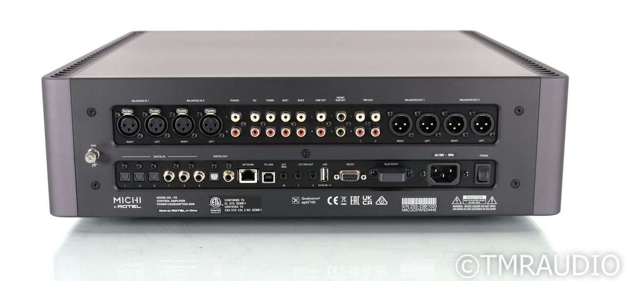 Michi P5 Stereo Preamplifier; MM / MC Phono (Open Box)