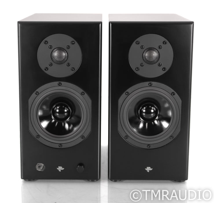 Totem Acoustic KIN Play Powered Bookshelf Speakers; Black Pair; Remote