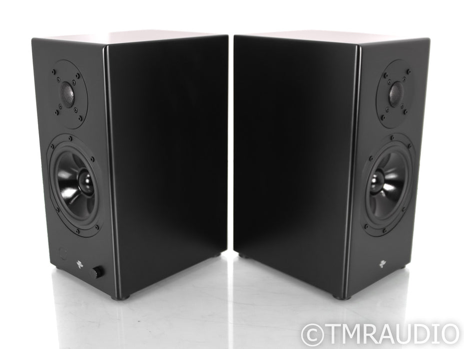 Totem Acoustic KIN Play Powered Bookshelf Speakers; Black Pair; Remote