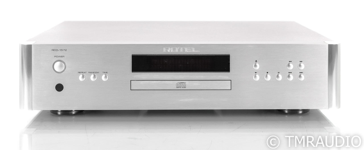 Rotel RCD-1572 CD Player; Remote; Silver; R1572