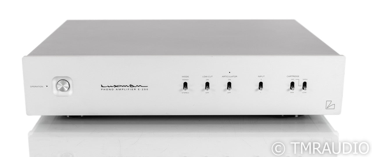 Luxman E-250 MM / MC Phono Preamplifier; Silver