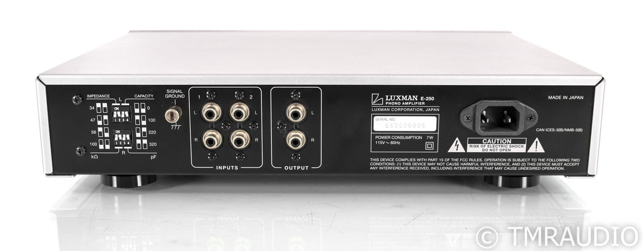 Luxman E-250 MM / MC Phono Preamplifier; Silver
