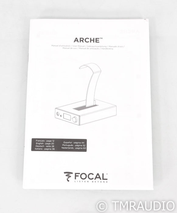 Focal Arche Headphone Amplifier / DAC; Black